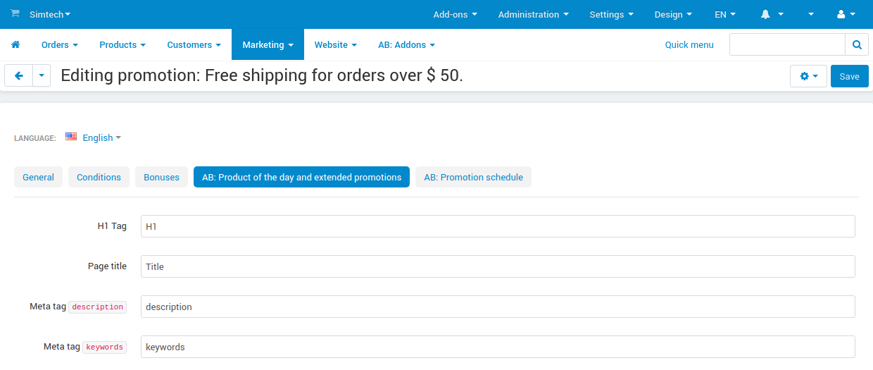 Promotion SEO data Promotion SEO data