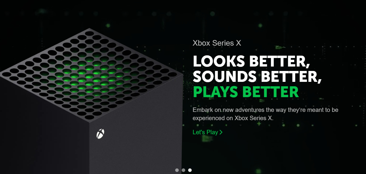 Main banner 3 (XBOX)