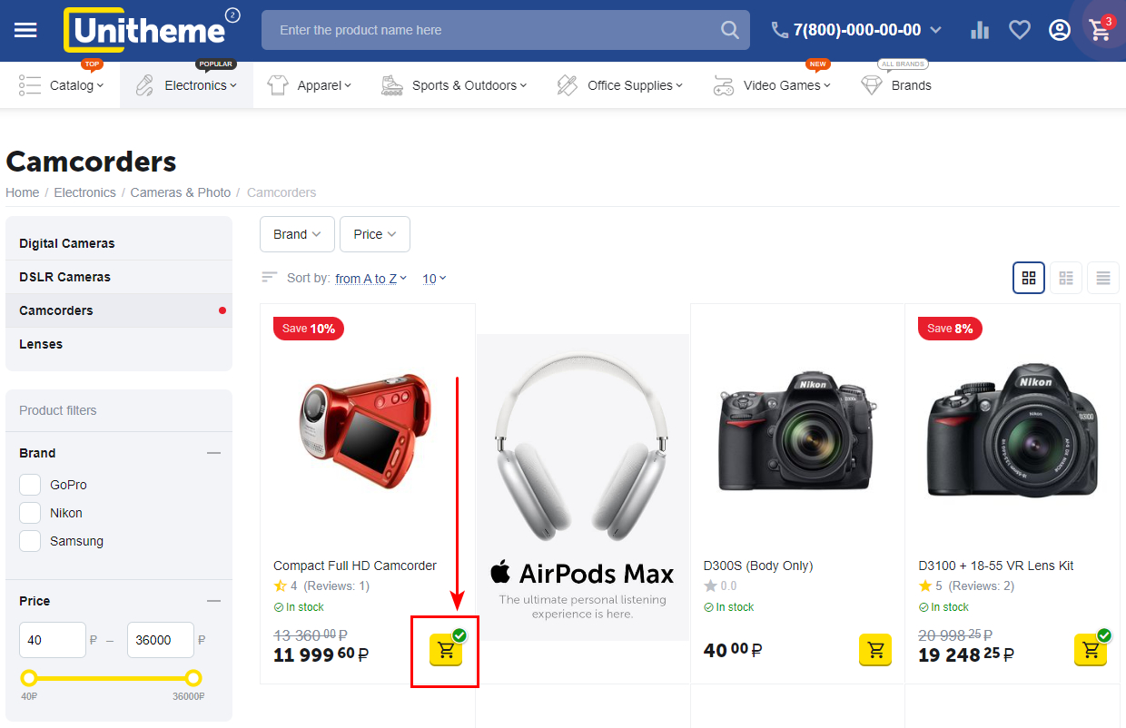 Example of status view as the icon Example of status view as the icon